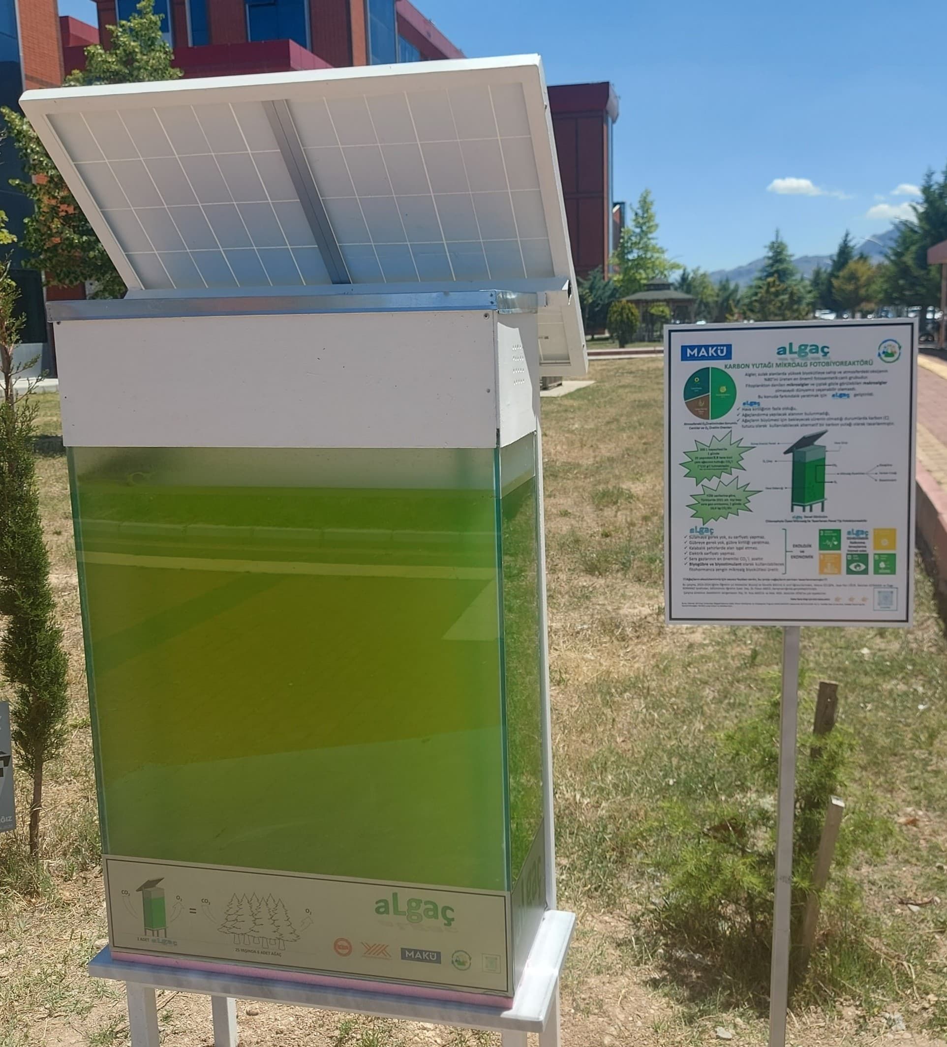 aLgaç – Mikroalg Fotobiyoreaktörü